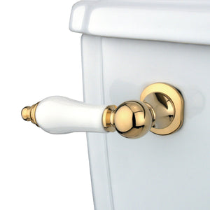 Victorian KTPL2 Front Mount Toilet Tank Lever, Polished Brass
