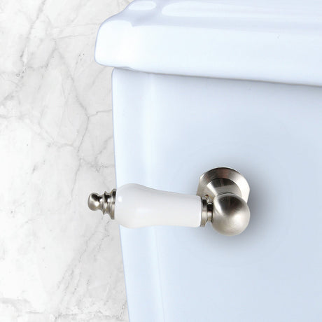 Victorian KTPL8 Front Mount Toilet Tank Lever, Brushed Nickel