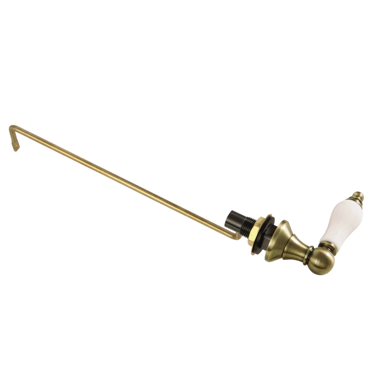 Victorian KTPLS3 Side Mount Toilet Tank Lever, Antique Brass