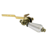 Wilshire KTWLL3 Front Mount Toilet Tank Lever, Antique Brass
