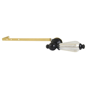 Willshire KTWLLD0 Universal Front or Side Mount Toilet Tank Lever, Matte Black