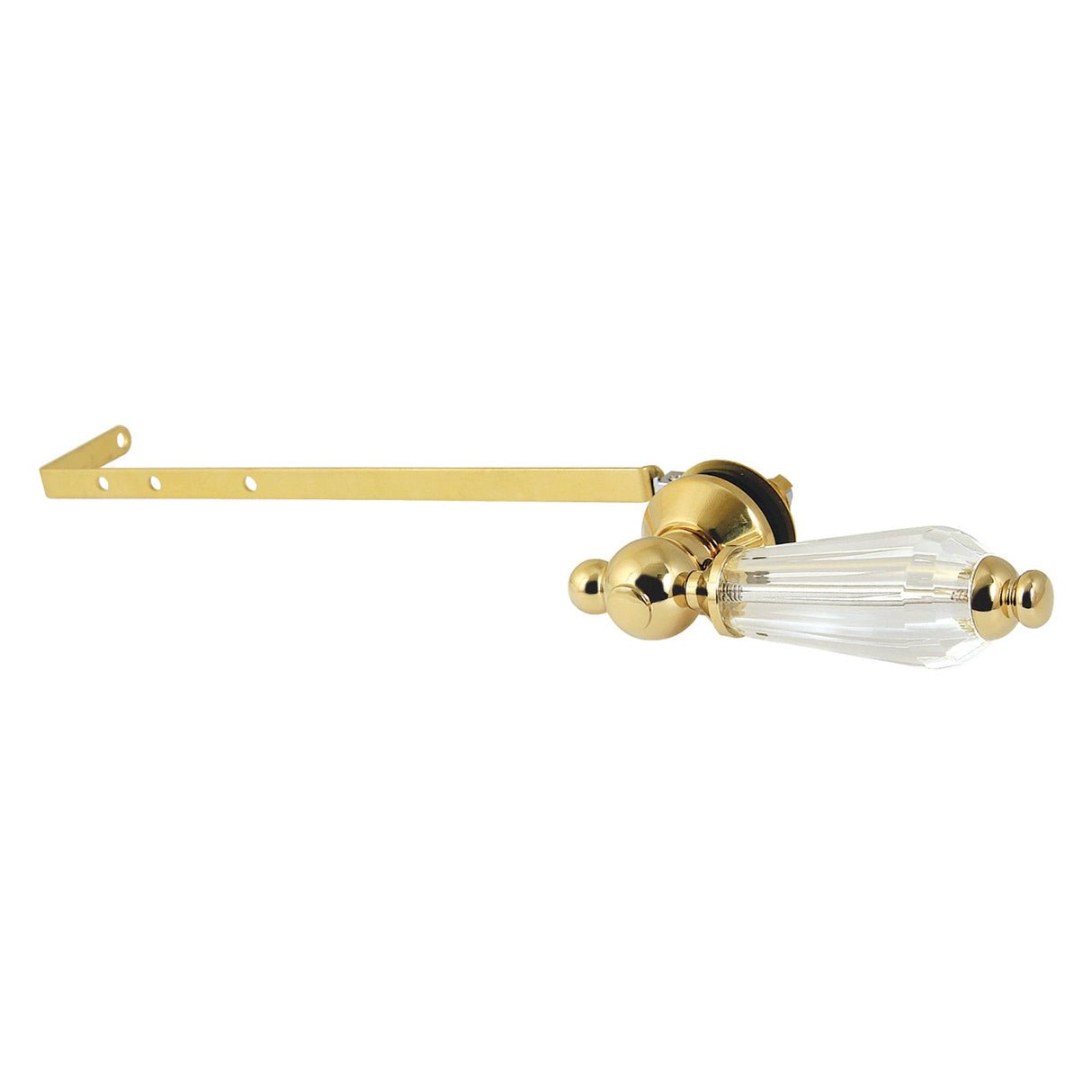 Willshire KTWLLD2 Universal Front or Side Mount Toilet Tank Lever, Polished Brass