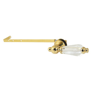 Willshire KTWLLD2 Universal Front or Side Mount Toilet Tank Lever, Polished Brass