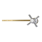 Millennium KTZXD1 Universal Front or Side Mount Toilet Tank Lever, Polished Chrome