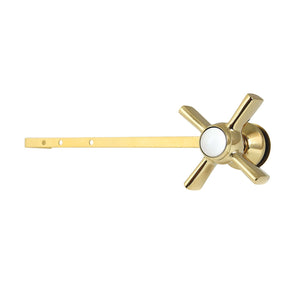 Millennium KTZXD2 Universal Front or Side Mount Toilet Tank Lever, Polished Brass