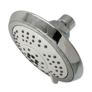 Vilbosch KX1541 5-Function 5-Inch Plastic Shower Head, Polished Chrome