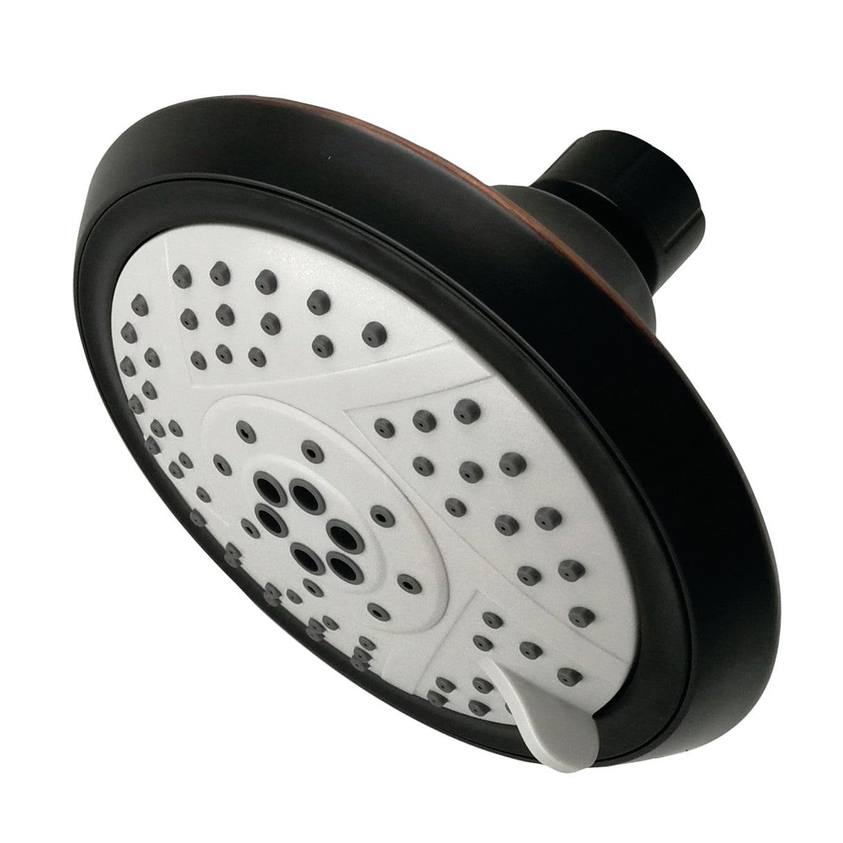 Vilbosch KX1546 5-Function 5-Inch Plastic Shower Head, Naples Bronze
