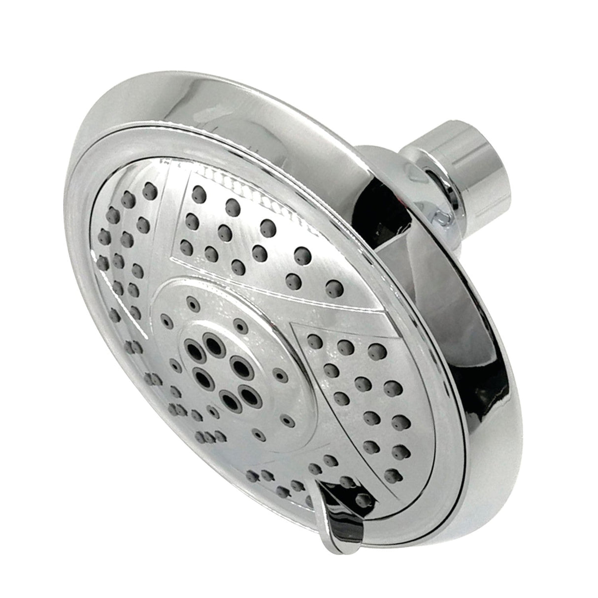 Vilbosch KX1551 5-Function 5-Inch Plastic Shower Head, Polished Chrome