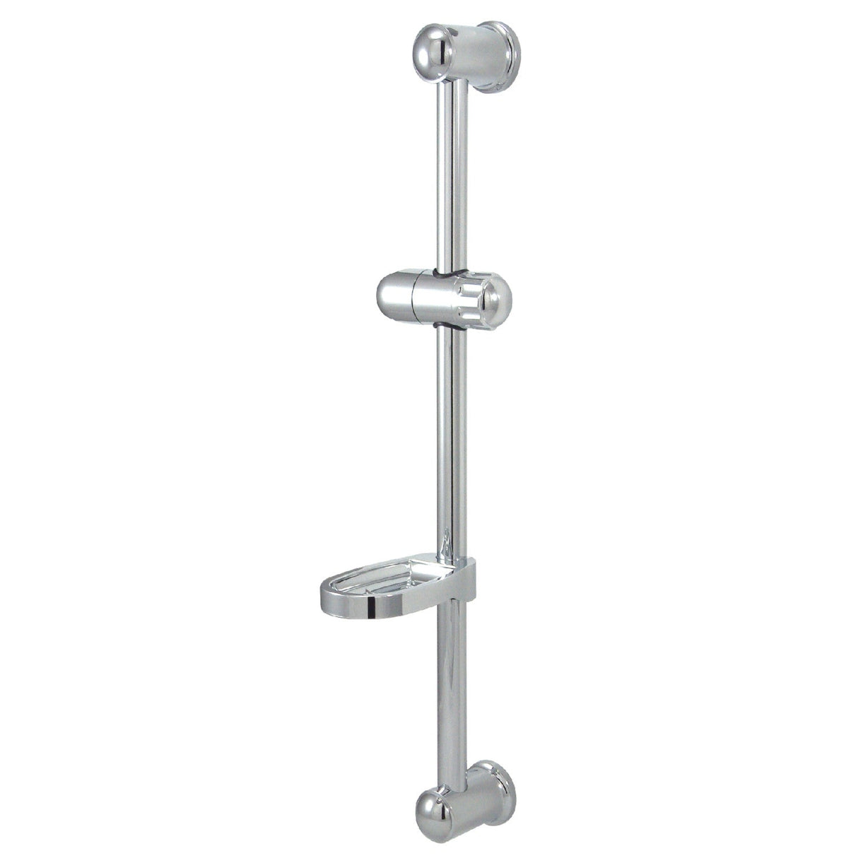 Vilbosch KX2522SG 24-Inch Shower Slide Bar with Soap Dish, Polished Chrome