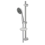 Shower Scape KX2528SBB 5-Function Hand Shower Set with Slide Bar Kit, Brushed Nickel