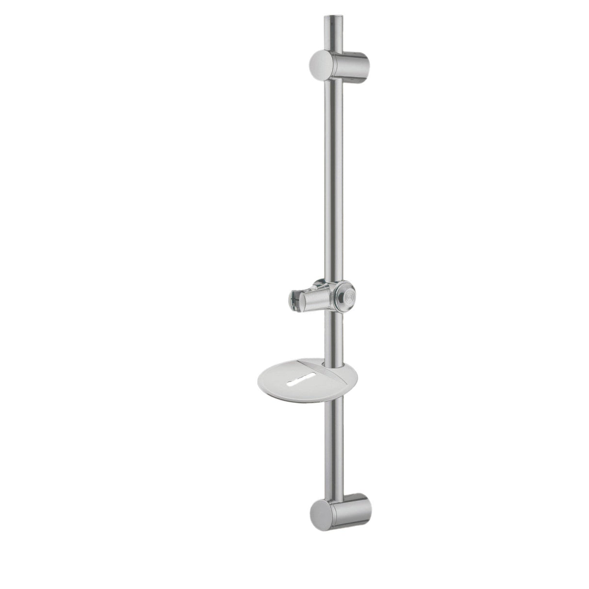 Vilbosch KX2528SG 24-Inch Shower Slide Bar with Soap Dish, Brushed Nickel