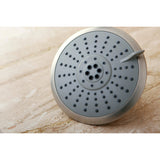Shower Scape KX258 5-Function 5-Inch Plastic Shower Head, Brushed Nickel