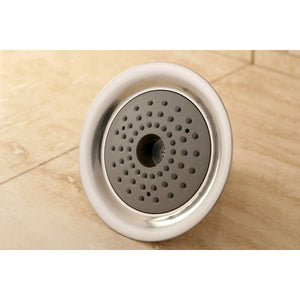 Shower Scape KX368 6-Inch Plastic Adjustable Shower Head, Brushed Nickel