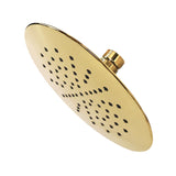 Shower Scape KX672 7-Inch Plastic Shower Head, Polished Brass