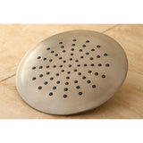 Shower Scape KX678 7-Inch Plastic Shower Head, Brushed Nickel