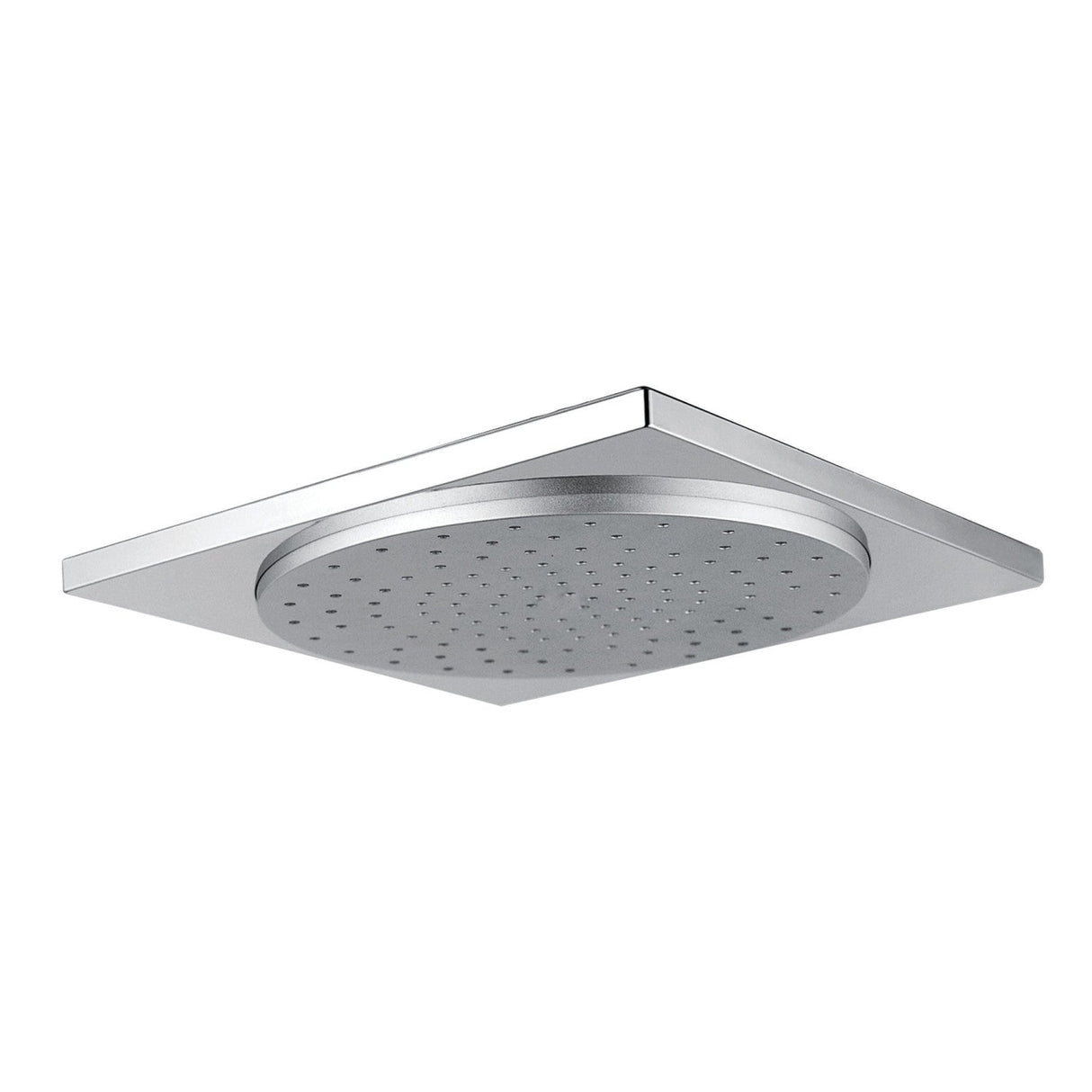 Claremont KX8221 12-Inch Square Plastic Shower Head, Polished Chrome
