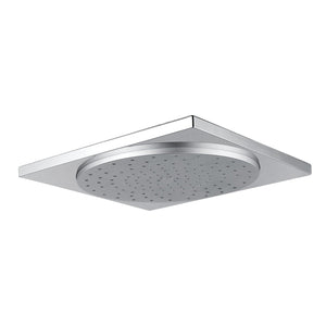 Claremont KX8221 12-Inch Square Plastic Shower Head, Polished Chrome