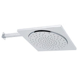 Shower Scape KX8221CK 12-Inch Square Plastic Shower Head with 15-3/4 Inch Shower Arm, Polished Chrome