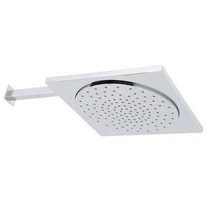Shower Scape KX8221CK 12-Inch Square Plastic Shower Head with 15-3/4 Inch Shower Arm, Polished Chrome