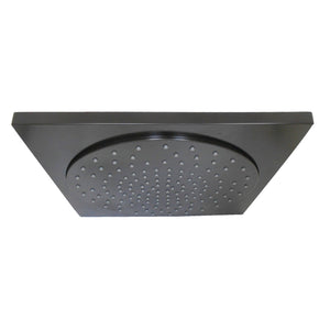 Claremont KX8225 12-Inch Square Plastic Shower Head, Oil Rubbed Bronze