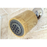 Shower Scape KX8612 3-3/16 Inch Plastic Adjustable Shower Head, Polished Brass