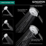 Vilbosch KXH144A8 5-Function Hand Shower, Brushed Nickel