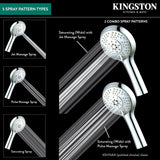 Vilbosch KXH154A8 5-Function Hand Shower, Brushed Nickel