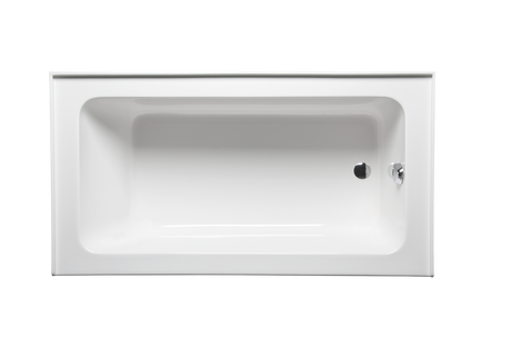 Americh KN6030TRA2-WH Kent 6030 Right Hand - Tub Only / Airbath 2 - White