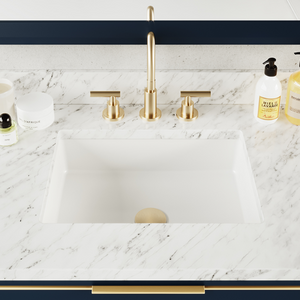 Icera White Karo II Undermount Lavatory Medium