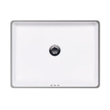 KARO Undermount Lavatory, 18″Three Hole Overflow