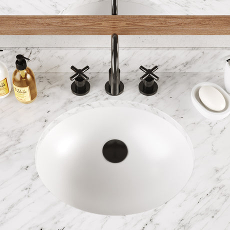 MALIBU Undermount Lavatory, 17″