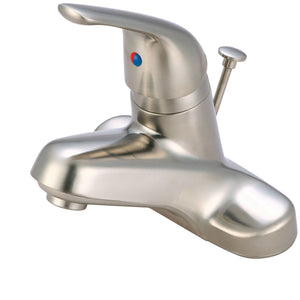 Olympia L-6160H-BN Elite Single Handle Lavatory Faucet in Brushed Nickel