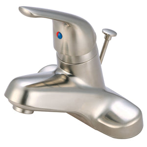 Olympia L-6172-BN Elite Single Handle Lavatory Faucet in Brushed Nickel