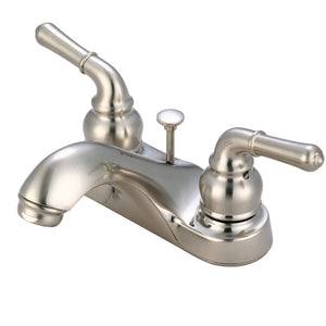 Olympia L-7240-BN Accent Two Handle Lavatory Faucet in Brushed Nickel
