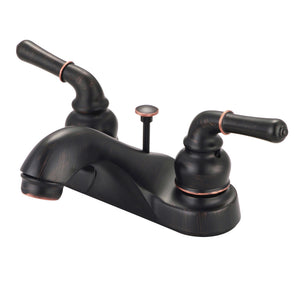 Olympia L-7242-MZ Accent Two Handle Lavatory Faucet in Moroccan Bronze