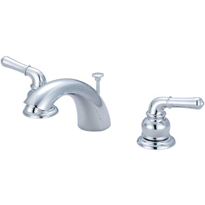 Olympia L-7330 Accent Two Handle Lavatory Widespread Faucet in Chrome