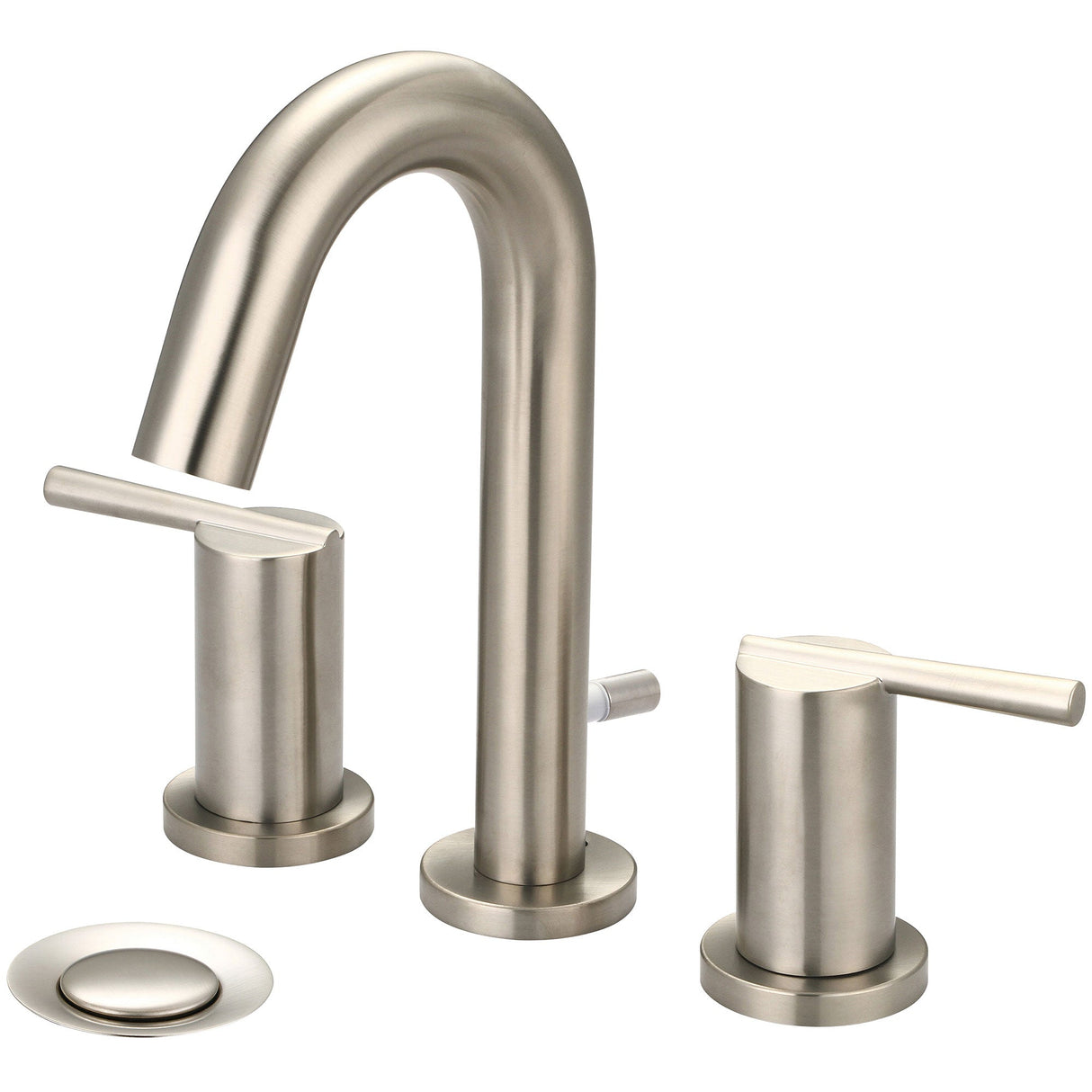 Olympia L-7422-BN i2v Two Handle Lavatory Widespread Faucet in Brushed Nickel