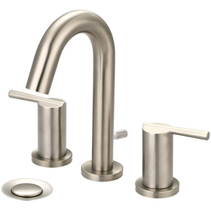 Olympia L-7422-BN i2v Two Handle Lavatory Widespread Faucet in Brushed Nickel