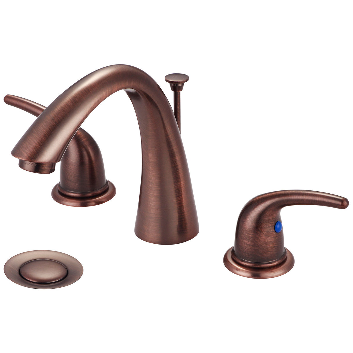 Olympia L-7472-ORB Accent Two Handle Lavatory Widespread Faucet in Oil Rubbed Bronze