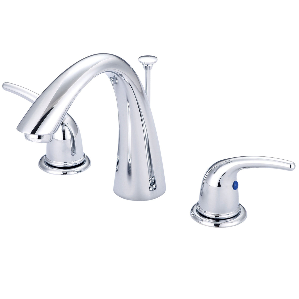 Olympia L-7472 Accent Two Handle Lavatory Widespread Faucet in Chrome