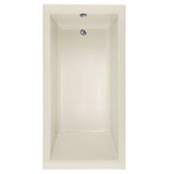 Hydro Systems LAC6632ATAS-BIS LACEY 6632 AC W/THERMAL AIR SYSTEM - SHALLOW DEPTH -BISCUIT