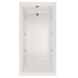 Hydro Systems LAC7240AWP-WHI LACEY 7240 AC W/ WHIRLPOOL SYSTEM-WHITE
