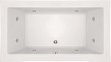 Hydro Systems LAC7254AWP-BON LACEY 7254 AC W/ WHIRLPOOL SYSTEM-BONE