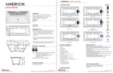 Americh LA6632TA5-BI Lana 6632 - Tub Only / Airbath 5 - Biscuit