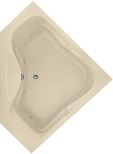 Hydro Systems LAR6060AWP-BON LARA 6060 AC W/WHIRLPOOL SYSTEM-BONE