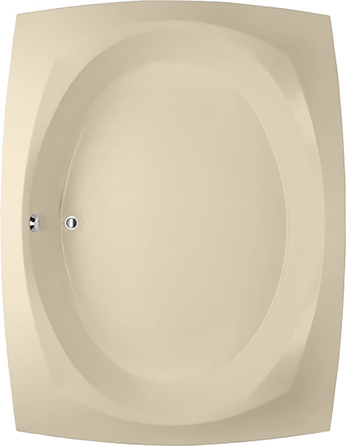 Hydro Systems LAR8264GTO-BON LARGO 8264 GC TUB ONLY-BONE