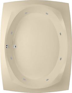 Hydro Systems LAR8264GWP-BON LARGO 8264 GC W/WHIRLPOOL SYSTEM-BONE