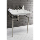 Continental LBT25227W38 25-Inch Ceramic Vanity Sink Top, White