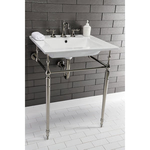 Continental LBT25227W38 25-Inch Ceramic Vanity Sink Top, White