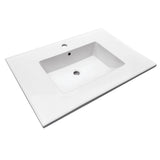 Continental LBT312271 31-Inch Ceramic Vanity Sink Top, White